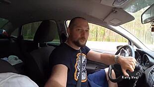 Picked Up Three Lesbians In The Forest!