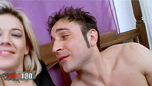 Fuck Chloe Delaures hard in anal deepthroat cumshot