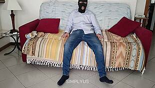 she rides me on the sofa