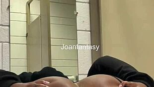 Joanfantasy Masturbation In A Washroom 2