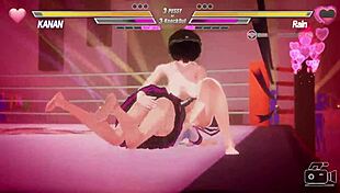 lesbian battle one with subtle touches