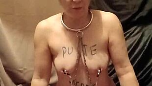 This slave's auto session involves piss and humiliation on 2025-01-28