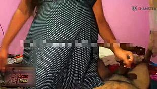 sexy sri lankan masseuse sucks and fucks big dick in massage room