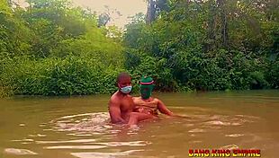 naughty fun from stream to village road