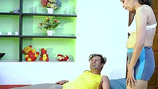 mature indian desi milf bhabhi giving sensual massage with blowjob to pussy fucking