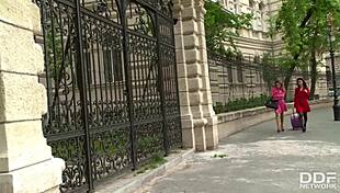 Leyla Black & Marica Hase Satisfying With Feet