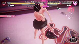 lesbian battle one with subtle touches