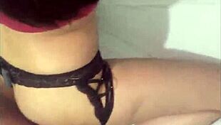 jovencita feels intense double penetration in homemade trio