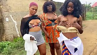 Big Booty Black Lesbians Turn Amateur Massage Into Pussy Eating Fest