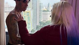 Novinha Freezing Needs Cock For Warmth With Face Fucking!