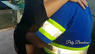 Water Meter Reader PAID WITH PUSSY, Latina Ass Fetish