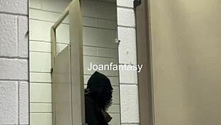 Joanfantasy Masturbation In A Washroom 2