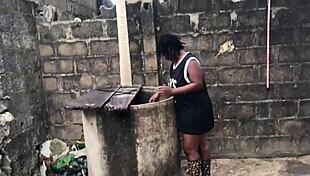 my boyfriend fucks me by the well