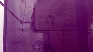 Stepmom engages in passionate bathroom sex with stepson