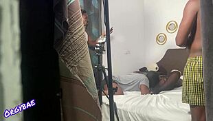 behind the scenes of a porn shoot series