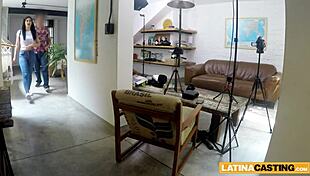 Latina Winks Asshole Taking Dick Deep Casting