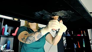 Naughty nurse MILKS patient with TOYS!