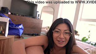 caught my bratty step sis spending my step dad's money, cum in pussy - cami strella