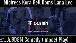 mistress kora bell dominates gilf lana lee