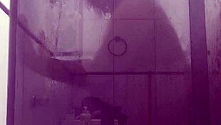 Stepmom engages in passionate bathroom sex with stepson