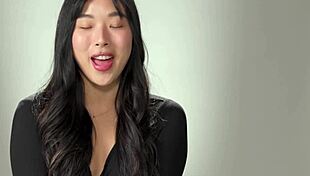 Elle Lee Korean Teen Pornstar Self-Pleasures