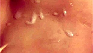 shemale ejaculates her own face