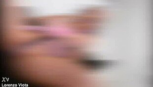 Little teen with natural big boobs endures double penetration and ass to mouth in explosive gangbang