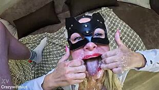 Nasty secretary crazywifeslut back to filth