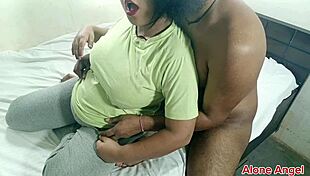 amateurs pregnant stepmother gets finger in her pussy, so wet 😏