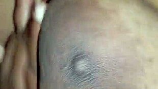 Pussy tease with big natural tits. Want to see this ebony beauty solo?