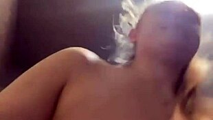 public deepthroat with squirting nipple clamps