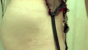 Watch the uniform girl get belled clitoris and anal trained in embarrassing underwear!