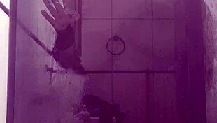 Stepmom engages in passionate bathroom sex with stepson