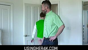 Usingher4k - Freeuse Petite 18+ Teen 18+ Step Daughter Is A Fuck Toy For Step Dad Patricks Day
