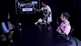 morena alice vasconcelos turns bisexual after filling her ass with drink, then sensually strips to show her big beautiful tits