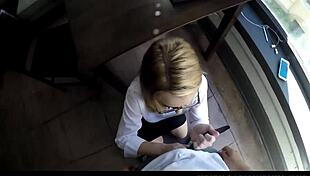 sex internship with hot blonde