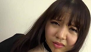 she obeys her master's every command in this asian narrative