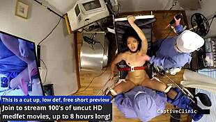 Strangers explore fetish backstage