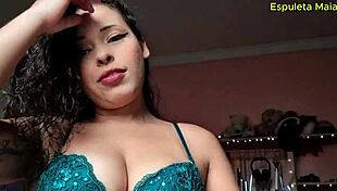 cuckold worships guided handjob from afar