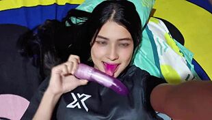 I touch my Colombian pussy sensually