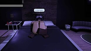 Roblox Goth Slut! Fucked by BBC Bull!