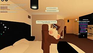 roblox porn blacked threesome anal