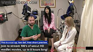 Alexandria Wu Undergoes Detailed Entrance Physical At Tampa University During Covid Protocol