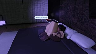 Roblox Goth Slut! Fucked by BBC Bull!