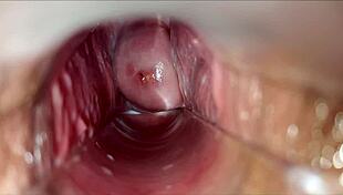 Intriguing sensations of pulsating orgasm inside vagina