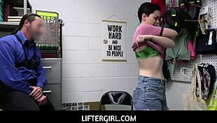 officer jack finds vibrator in jade valentine's purse and punishes her for stealing