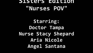 Strangers in the night - Angel Santana and Aria Nicole - nurses pov