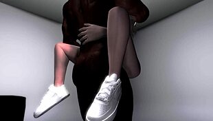 Megan F Takes Big Black Cock