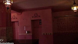 Tourist explores inside Pascha in Koln, Germany