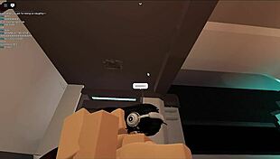 Futa Fucks Slut in Roblox Condo